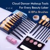 LORYP Makeup Brushes Set Labeled 18 Piece Face and Eye