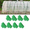 100 PCS Garden Shed Clamps Plastic Stable Versatile Film Shading