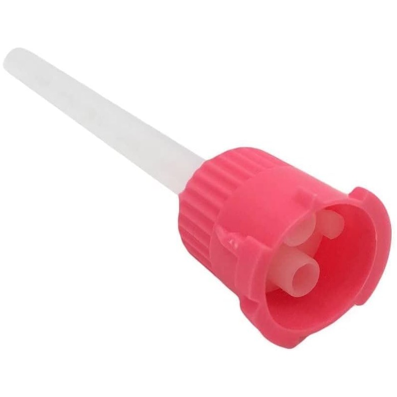 (7003 Pink 6.5mm (1:1)) 100PCS Mixing Tip Impressions 1:1 Mixed