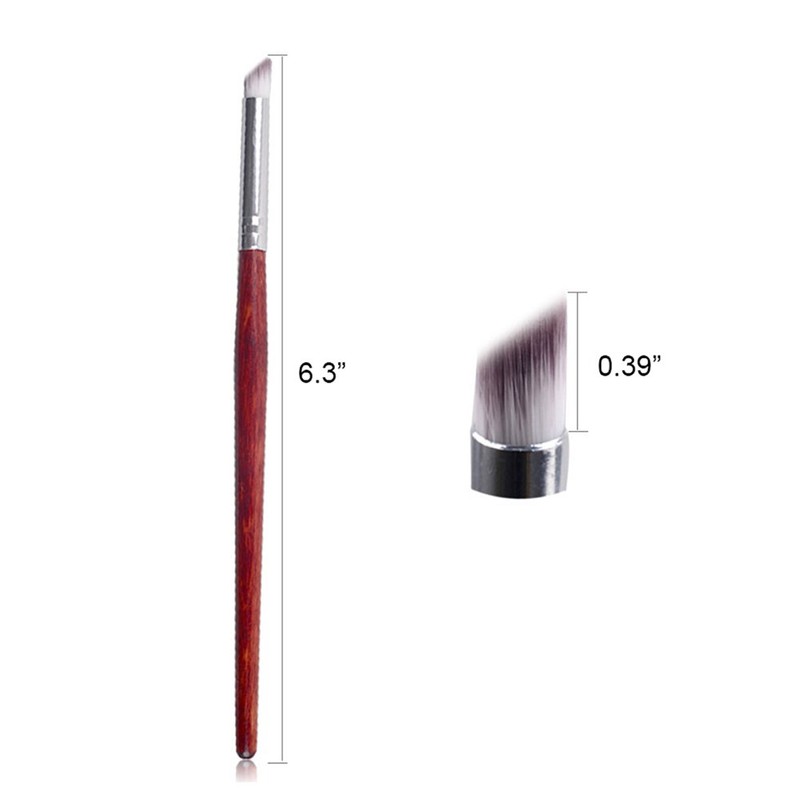 WOKOTO 3Pcs Nail Gradient Sponges Brush Pens Kit With Double