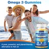 Omega-3 Gummies for Adults, Orange Flavor – Sugar-Free, Algae-Derived DHA