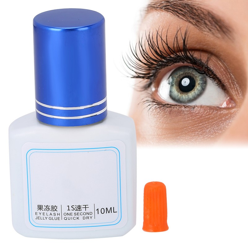 10ml Eyelash Extension Glue Transparent Fast Drying Longlasting Eyelash Grafting