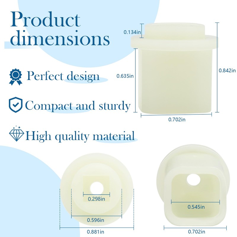 1017262 Stem Driver Replacement for Kohler Shower Handle Parts,Devonshire rite-Temp
