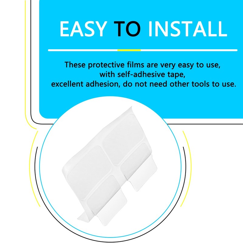 AFEISOL Door Hinge Protection Kit Transparent Vinyl 12 mils Compatible