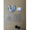 A01, kit de accesorios (alfombrilla antideslizante, silicona antideslizante, ganchos adhesivos,