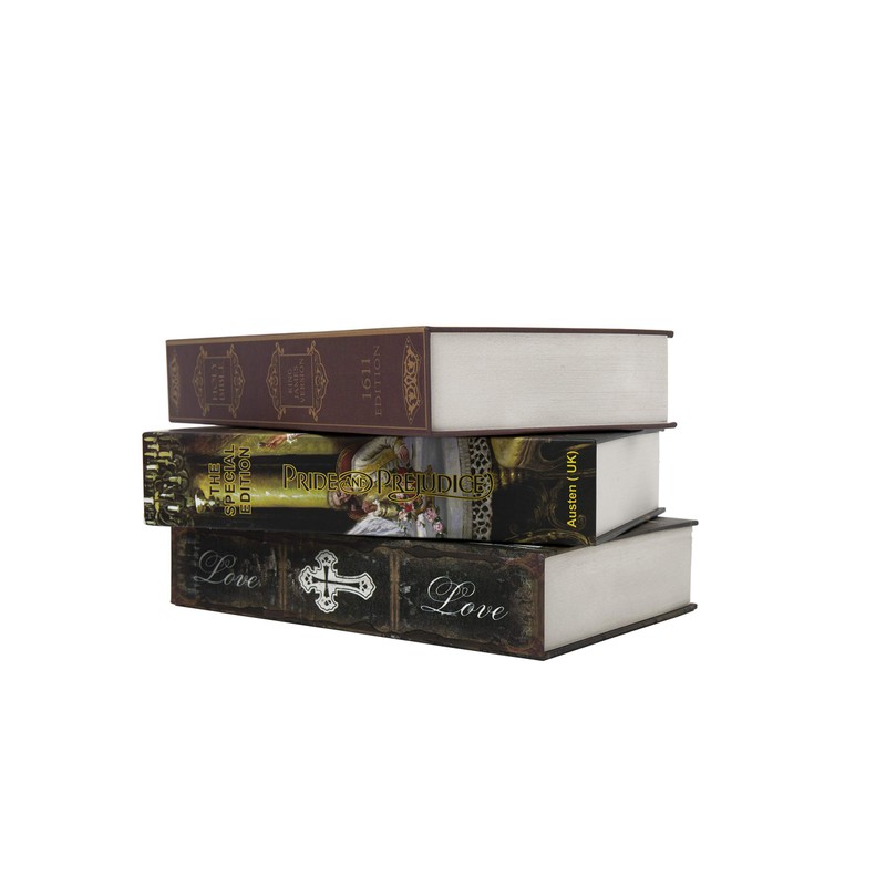 Real Paper Diversion Book Safe Storage Box, Dictionary Secret Safe