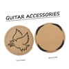 Happyyami Maple Soundhole Cover for Guitar Feedback Buffer Block with