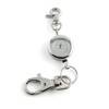 JCBIZ 1PCS Retractable Key Chain with Hook Zinc Alloy High
