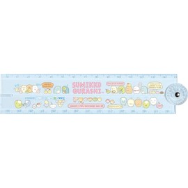 San-X Sumikko Gurashi Happy School 2021 Folding Ruler, American Comic Style SQ87702