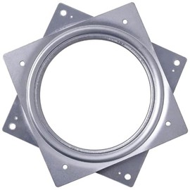 HNMZDS Lazy Susan Turntable 200-lb Steel Ball Bearing Rotating Tray Strong Sturdy Table Cabinet Low Profile for 360˚ Chair and Door, Kitchen, Craft Project, Makeup Holder (3 Inch)