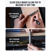 TIMULTI Titanium EDC Pry Bar with Bottle Opener, Measure Function