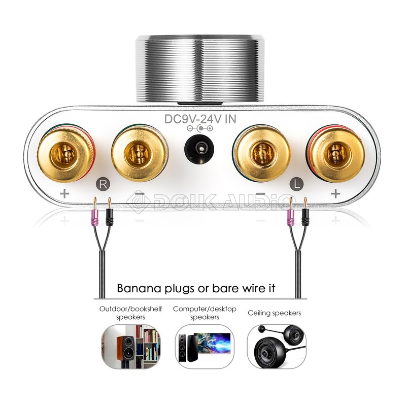 Nobsound Mini Bluetooth 5.0 Power Amplifier, Stereo Hi-Fi Digital Amp