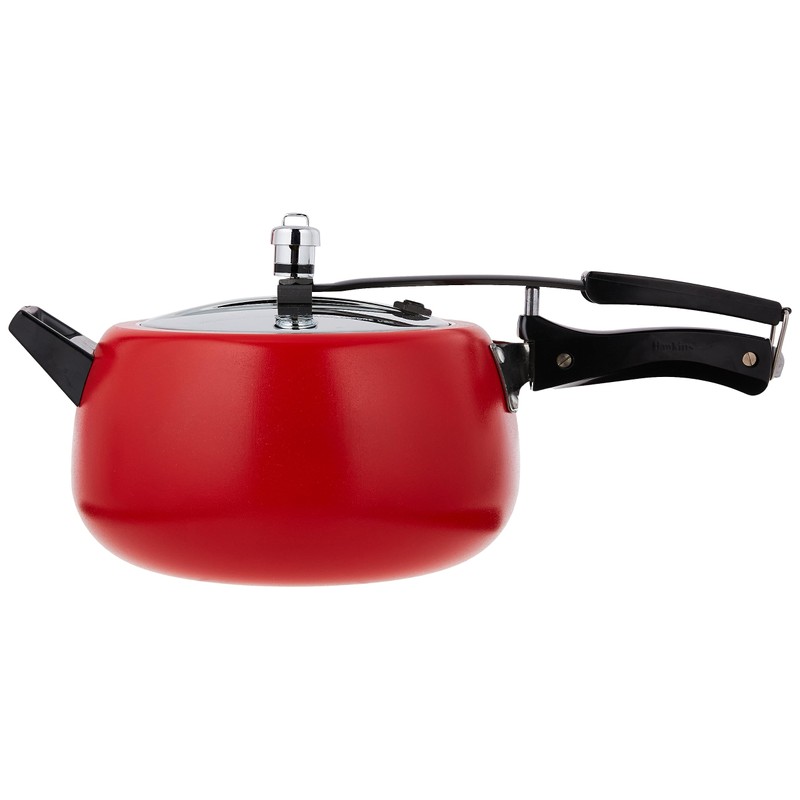 Hawkins 5 Litre Contura Pressure Cooker, Ceramic Coated Handi Inner