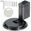 QWORK Heavy Duty Windproof Door Stopper | No Drill Mechanical