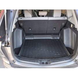 EACCESSORIES EA Cargo Liner - Trunk Mat for Honda CR-V CRV (Lower Position) 2017-2022 – Weather-Resistant Trunk Mats for Cars with Raised Lip – Non-Slip Car Trunk Mat Rubber – Laser Pre-Cut Design