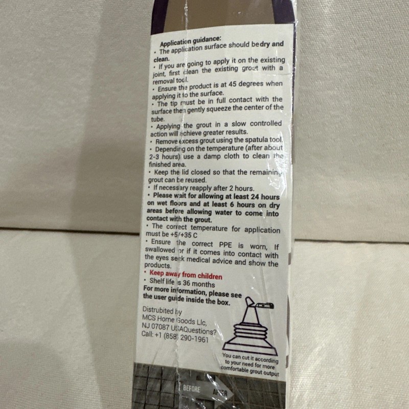 PENTAUSA Tile Grout Repair Kit - Beige Grout Filler, Triple