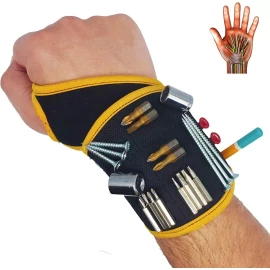 BINYATOOLS Guante Magnetico Iman Superfuerte Para Soporte Herramientas