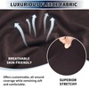 PureFit 7-Pieces Sectional Sofa Covers, Extra Large Sectional Recliner Couch