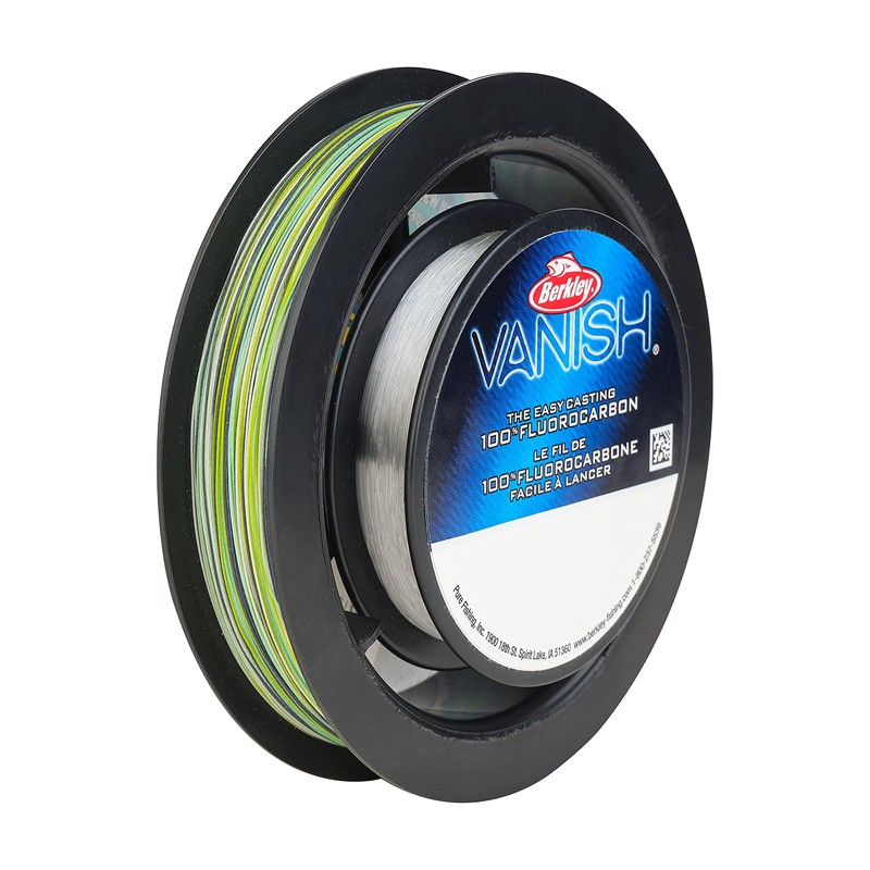 UltraCast Vanish Dual Spool Aqua Camo/Clear 0.004in