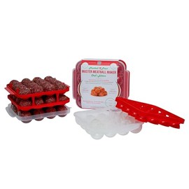 Meatball X Press - Meatball Maker & Stacking Storage Tray System - Chef's Edition - 48 Meatball Product