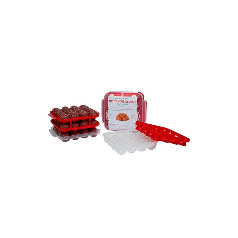 Meatball X Press - Meatball Maker & Stacking Storage Tray