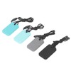 4pcs Sensory Chew Necklace Food Grade Silicone Reduce Anxiety Safe
