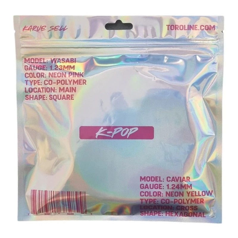 Toroline K-Pop Hybrid Tennis String Set