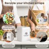 Perfnique Kitchen Compost Bin, 1.7 Gallon Countertop Compost Bin with