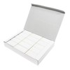 LESALPES Plain Sleeve Erasers, Set of 30, Made in Japan,