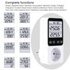 Diymore Watt Meter,Plug-in Socket Power Meter,120V Wide Range,Auto Cost Calculator,Overload