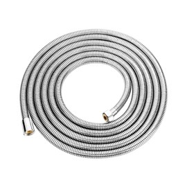 OIETON Shower Hose Extra Long 157Inches, Flexible Stainless Steel Handheld Shower Hose, with Brass Insert and Nut