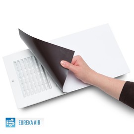 Eureka Air High Strength Magnetic Vent Cover 3 Pack (8" X 15.5") for Floor, Wall and Ceiling Registers, Home and RV, HVAC and AC