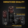 13-Piece XZN Triple Square Spline Bit Impact Socket Set -