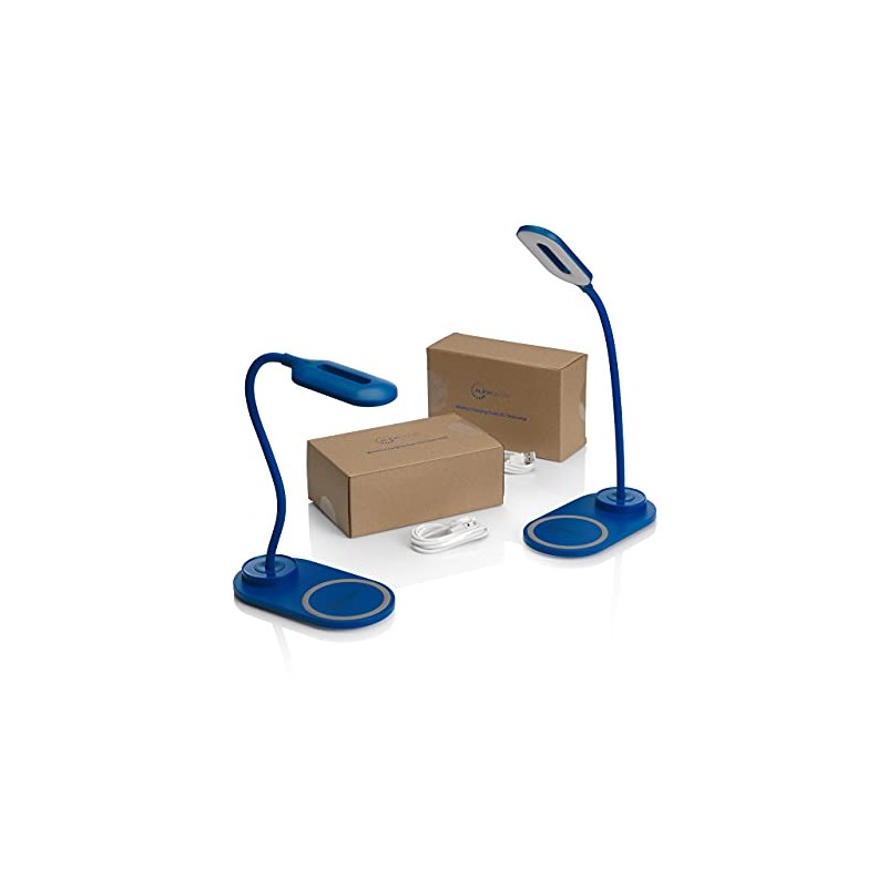 Auraglow LED Flexible Neck Desk Lamp with 3 Colour Modes