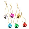 PRETYZOOM Pack of 100 Christmas Ball Ornaments, Mini Bulbs Beads