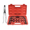 TILIBOTE Valve Spring Compressor,with 11Pcs Valve Spring Compressor Tools,Valve Guide