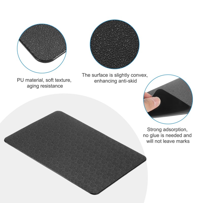 sourcing map Car Dashboard Anti-Slip Mat 7" x 5" Universal