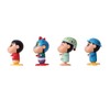 일반 Crayon Shinchan Manual Winding Figure 4p Set