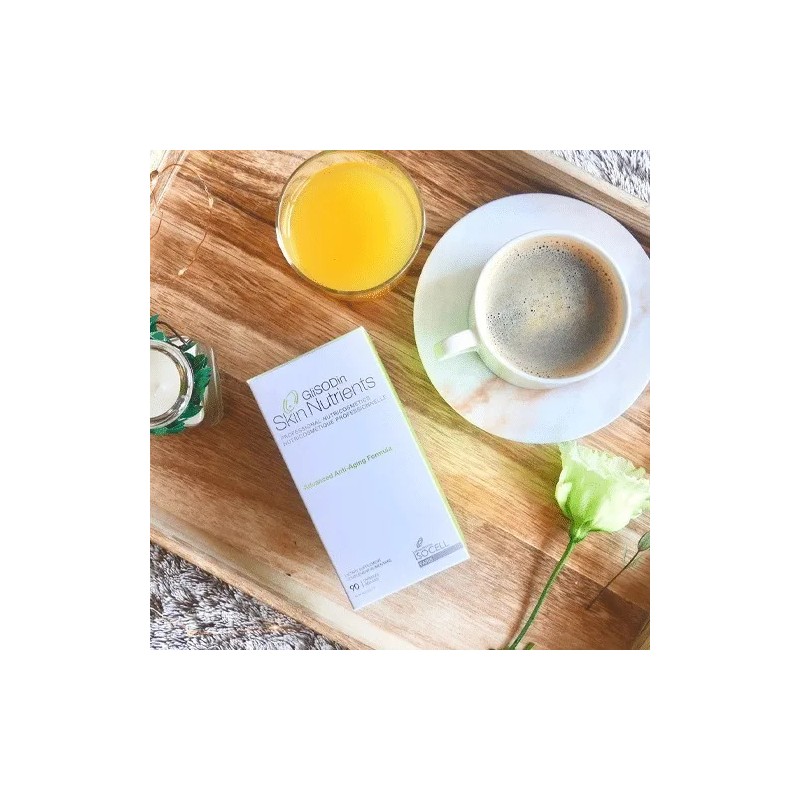 Glisodin Advanced Anti Aging Antiedad Skin Nutrients 90 Caps