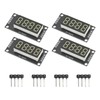 4 Sets Digital Tube Display Module LED 4 Digit 7