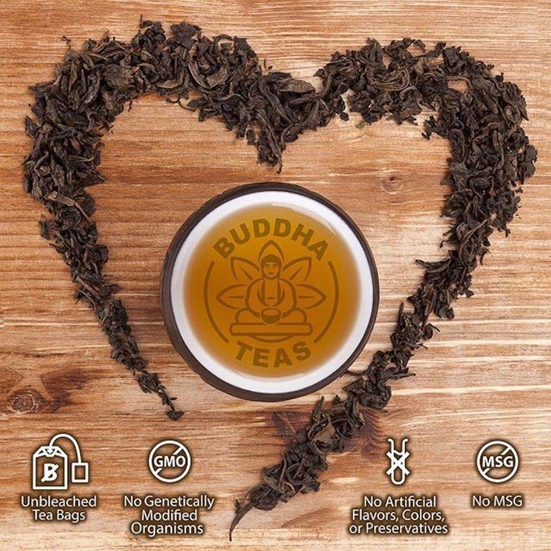 Organic Zen-ergy Blend Tea - Kosher, Contains Caffeine, GMO-Free -
