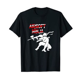 Airsoft Ninja Paintball giocatore colore fucile tattica regalo Maglietta