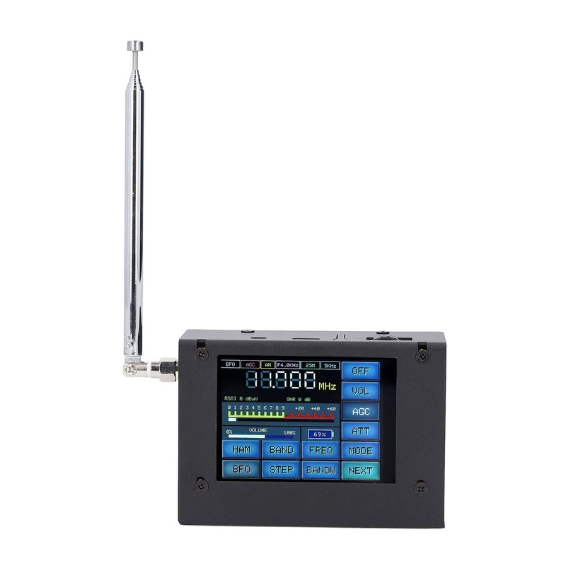 Full Band Receiver Portable Digital All Frequency FM AM MW