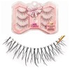 Dorisue Natural eyelash hooded eyes natual look thin and short