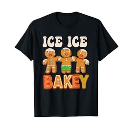 Funny gingerbread costume cookie baking holiday christmas T-Shirt