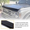 Broaddict Hood Deflector Hood Protector Fit for Ford Bronco 4-Door