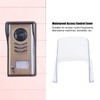 QANYEGN Regenschutz, Kunststoff-Regenschutz, Türklingel-Regenschutz, Für Access Controller Attendance Machine Doorbell