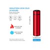 Red Smart Stainless Vacuum Cup