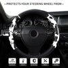 Cow Print Steering Wheel Cover, Universal 15 Inch Cute Steering