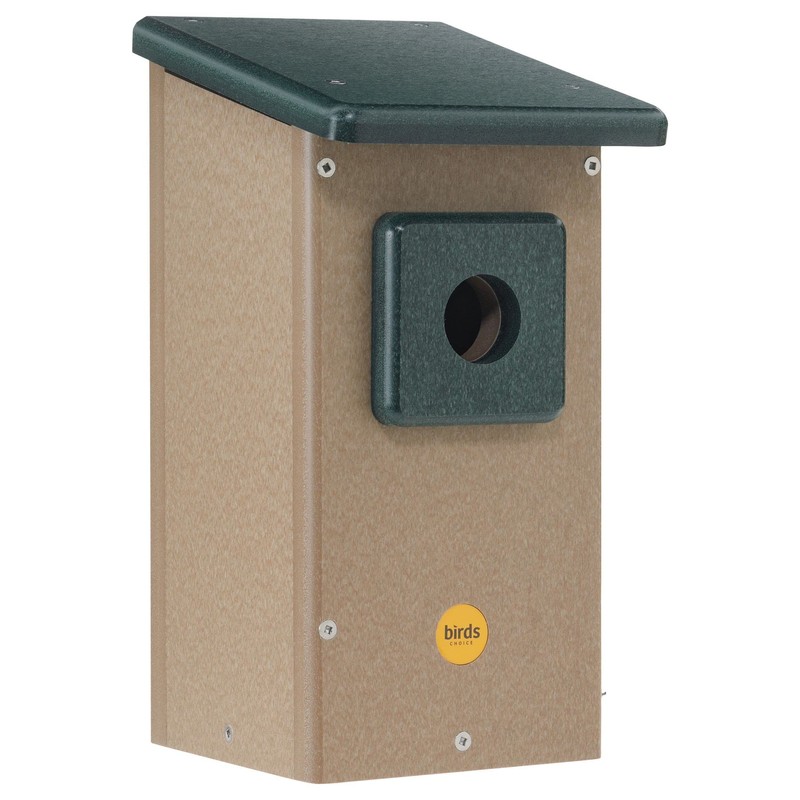 Birds Choice SNBBH Recycled Eastern Bluebird House, Bird House, 6-5/8"L